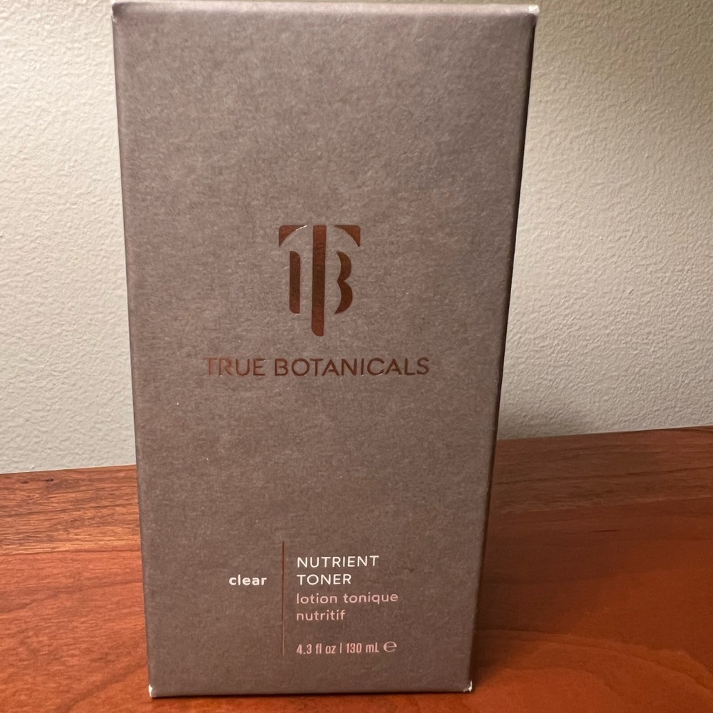 True Botanicals Clear Nutrient Toner